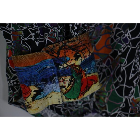 Robert Graham Mens XL Samurai Geometric Pattern Button Up Shirt RARE H937 - Picture 3 of 6